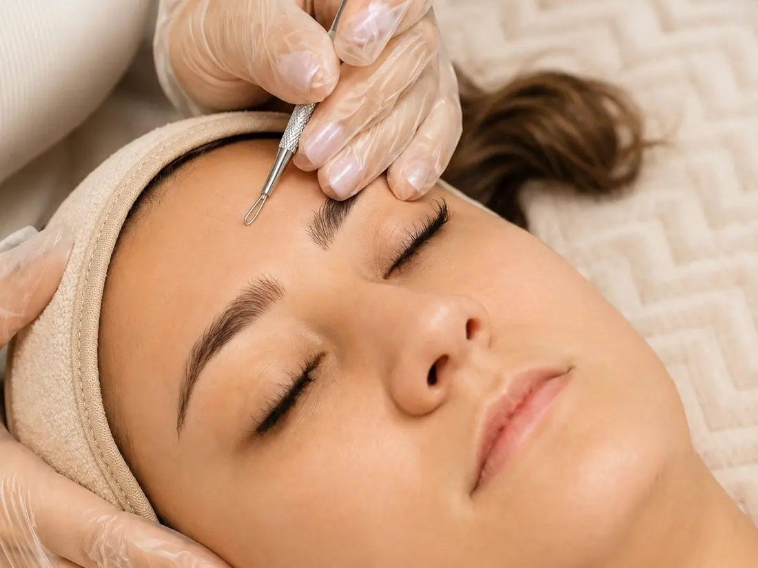 Deep cleansing facial with extraction at Brunna Siquara Spa